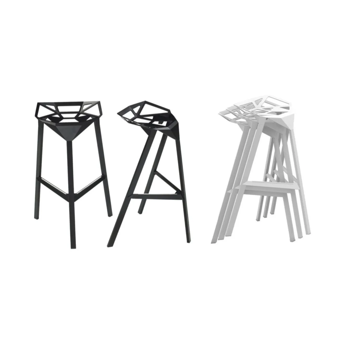 Барный стул One designed by Konstantin Grcic in 2006 от LaLume Барный стул One designed by Konstantin Grcic in 2006 от LaLume