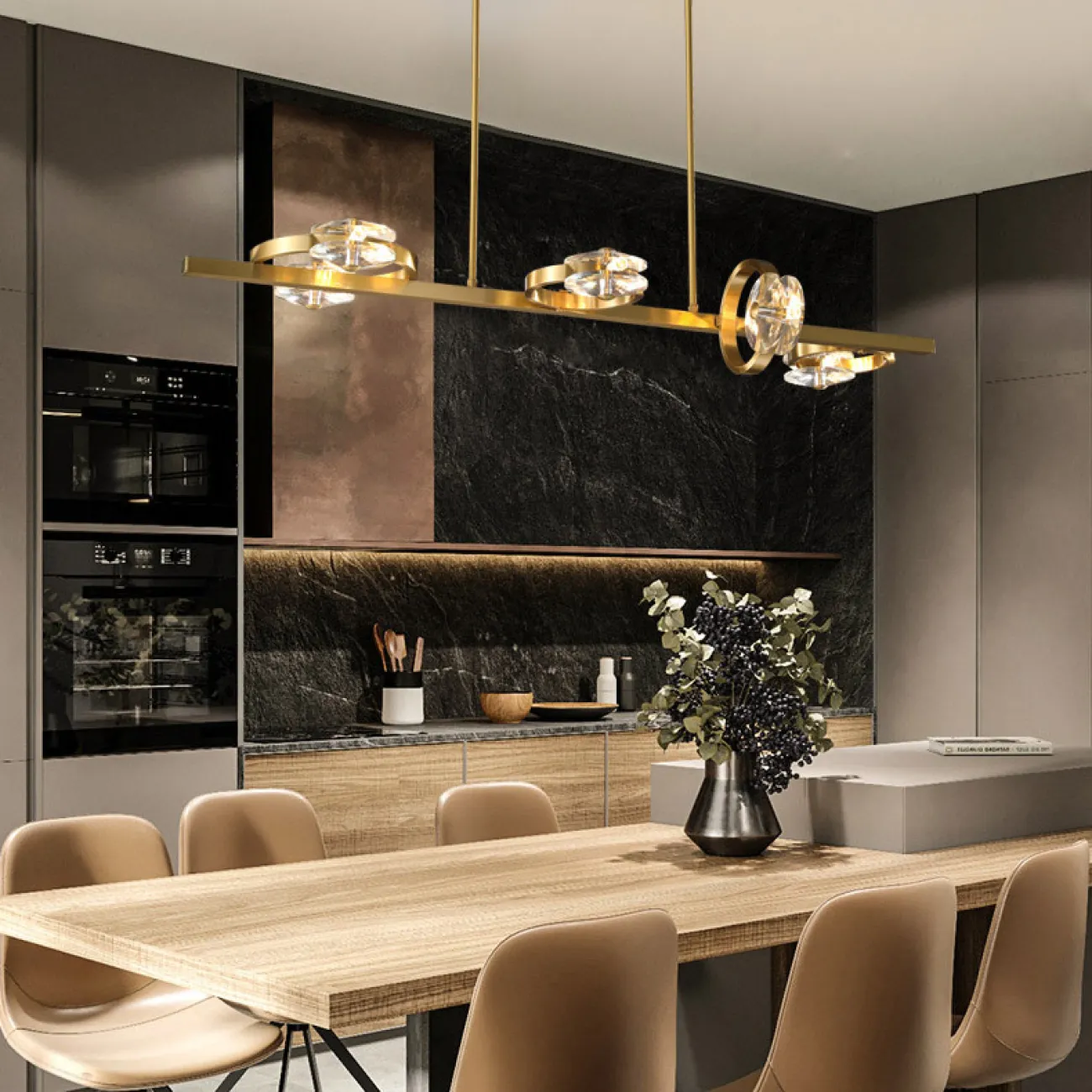 Потолочный светильник ADONICA LONG L12 от ImperiumLoft