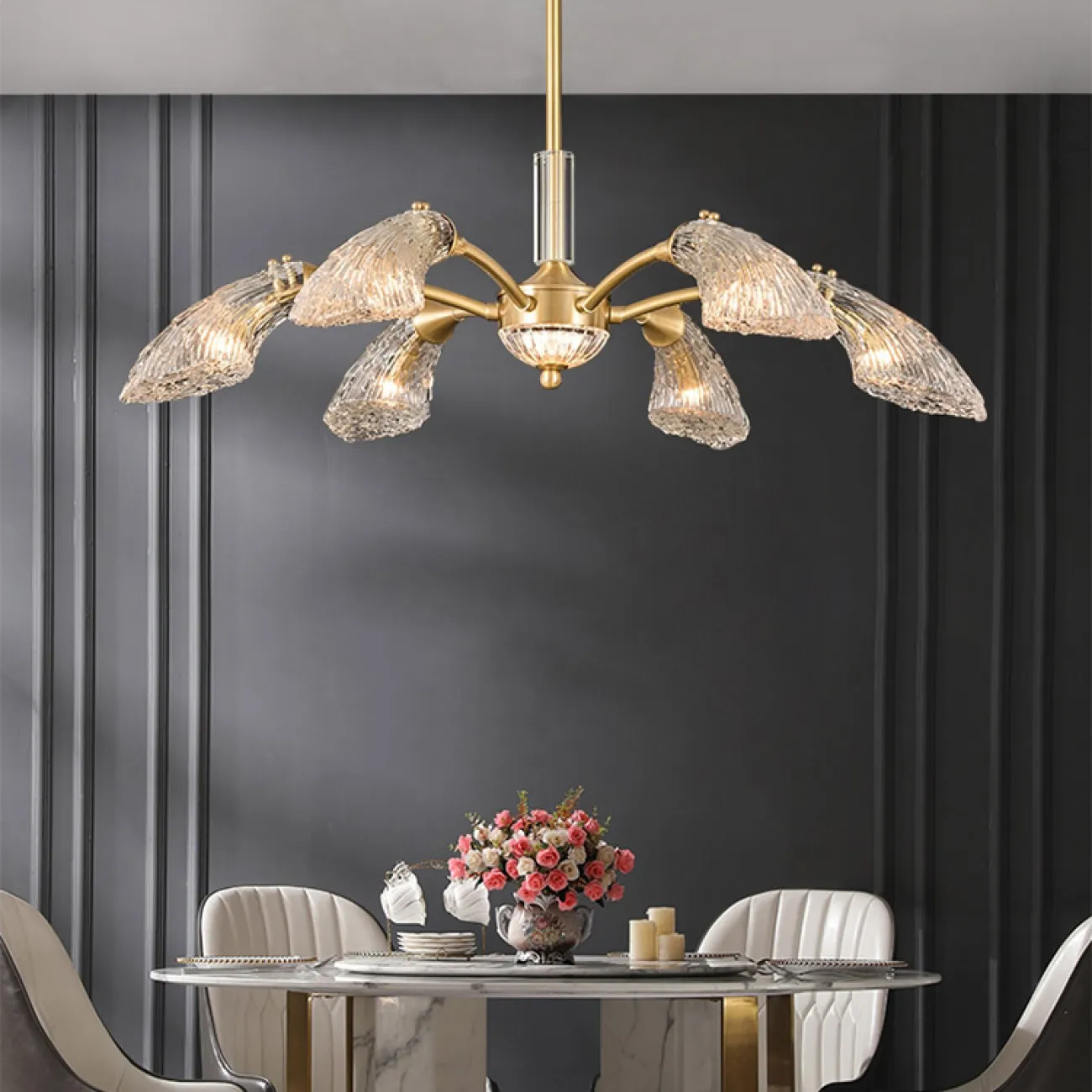 Потолочная люстра INGELIV CH D98 от ImperiumLoft Потолочная люстра INGELIV CH D98 от ImperiumLoft