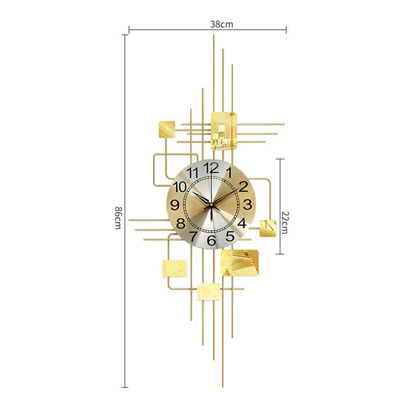Дизайнерский настенный декор часы LaLume-KKK00389