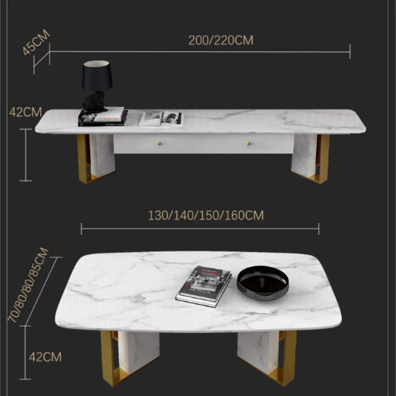 Дизайнерский журнальный столик LaLume-AP00289 Дизайнерский журнальный столик LaLume-AP00289