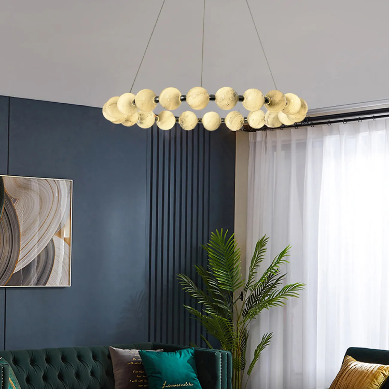 Подвесная люстра FOUETTE D80 от ImperiumLoft