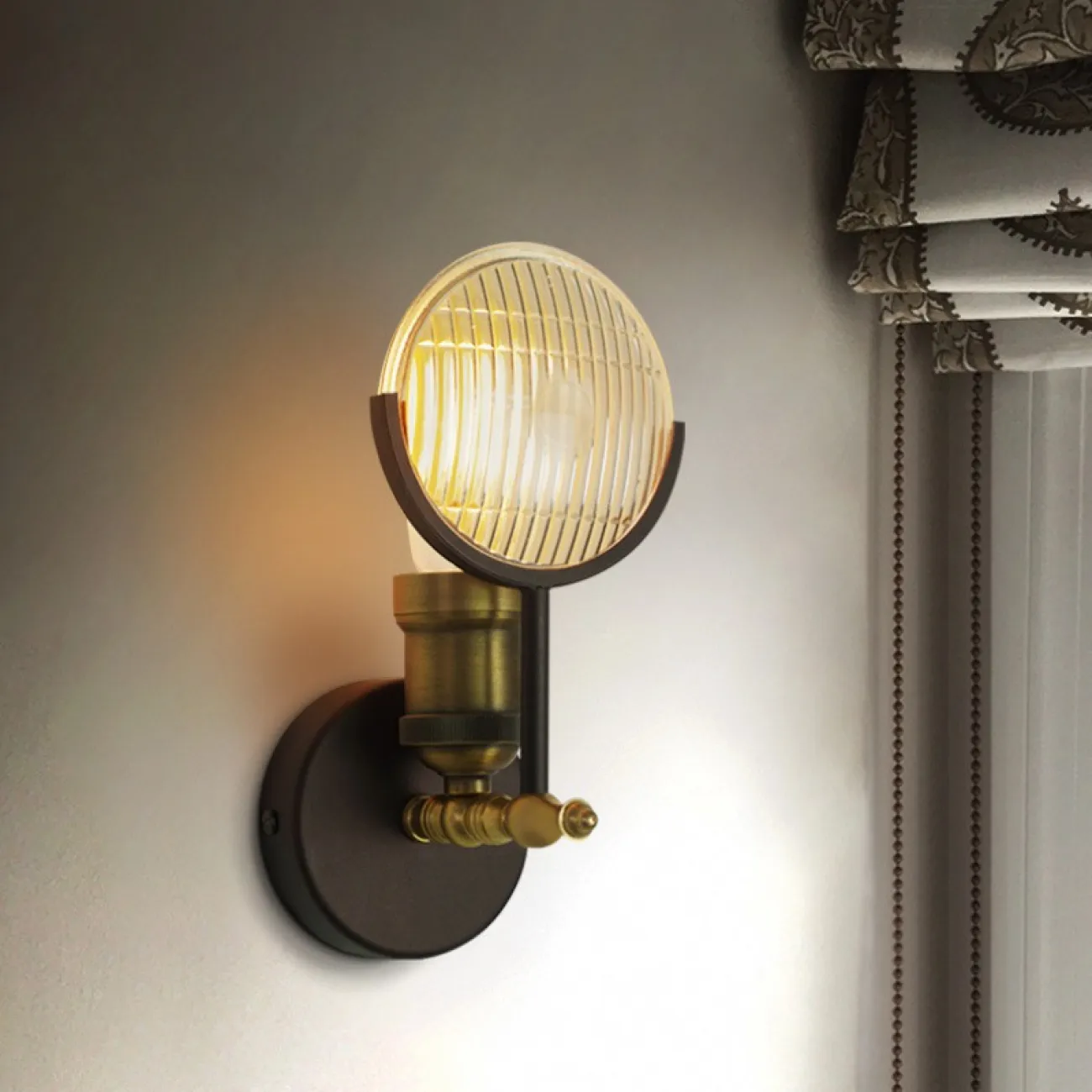 Настенное бра HEADLIGHT от ImperiumLoft