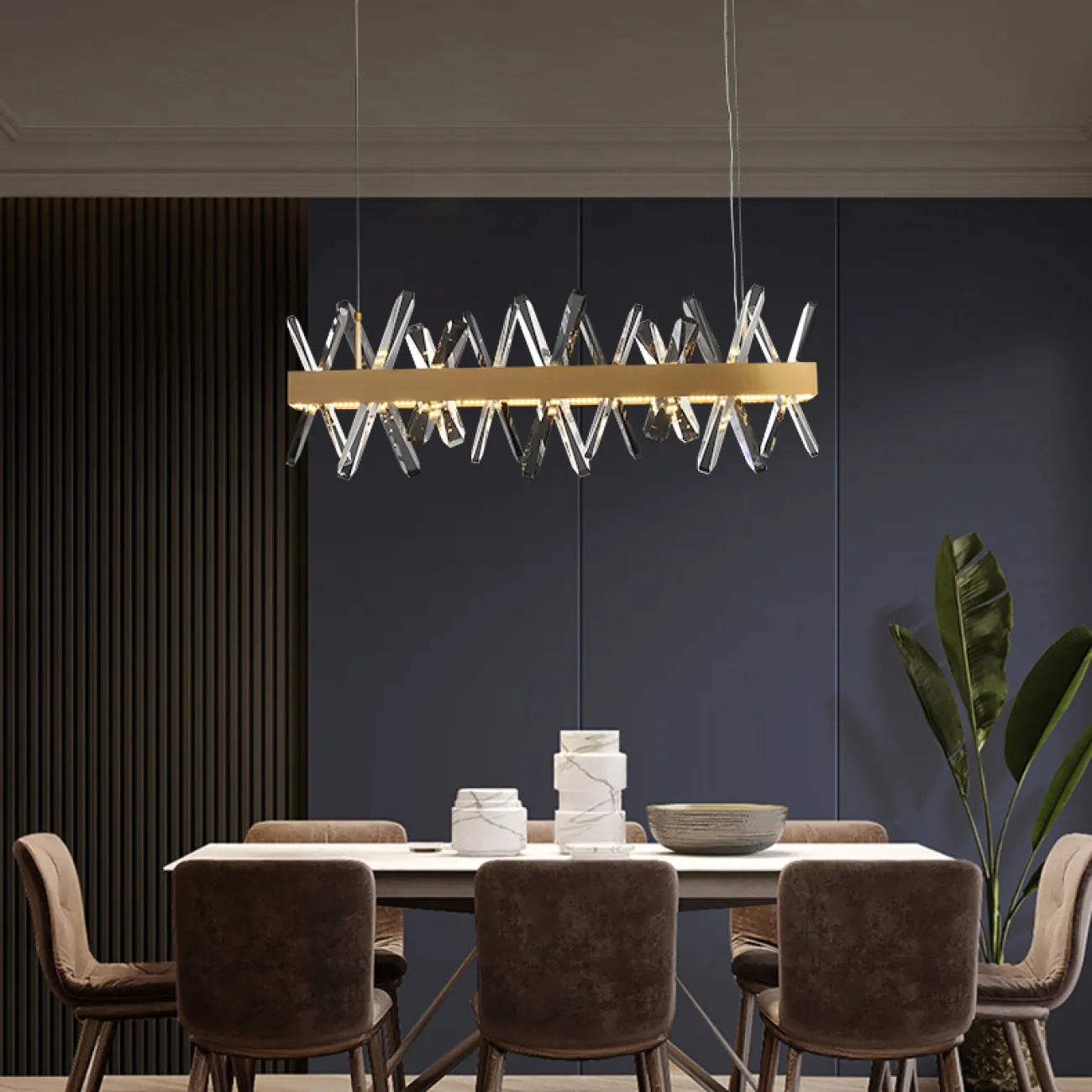 Подвесная люстра CAROLA CROSS D60 от ImperiumLoft