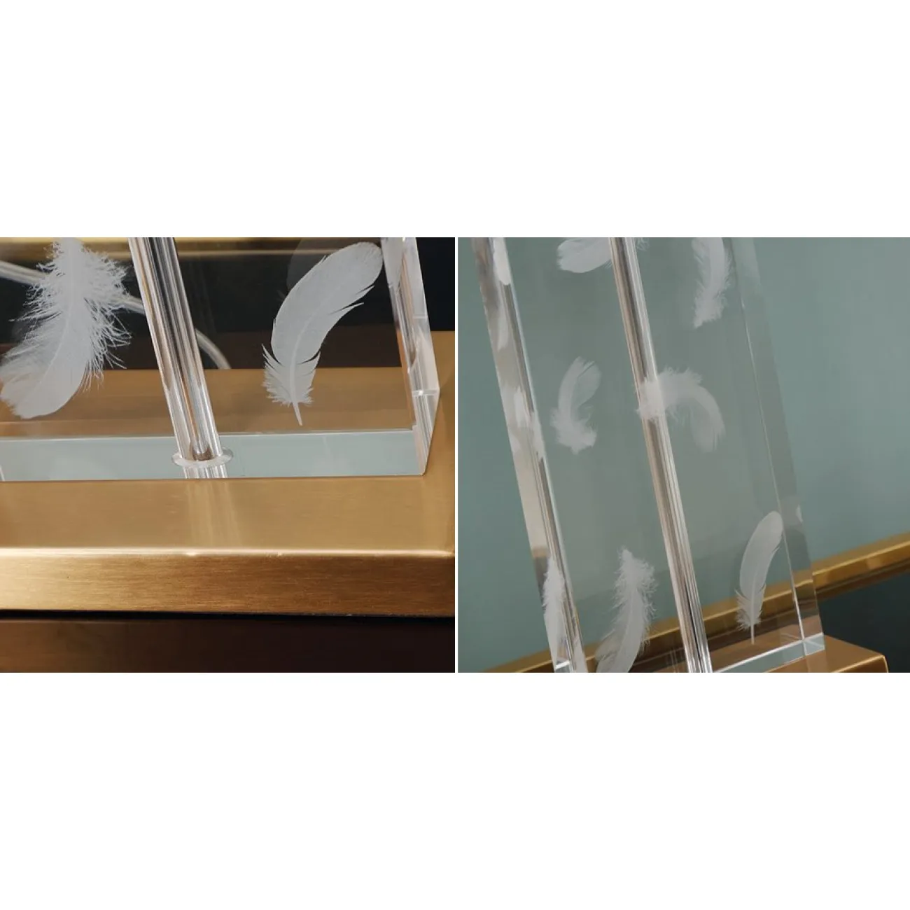 Настольная лампа Frozen Feathers