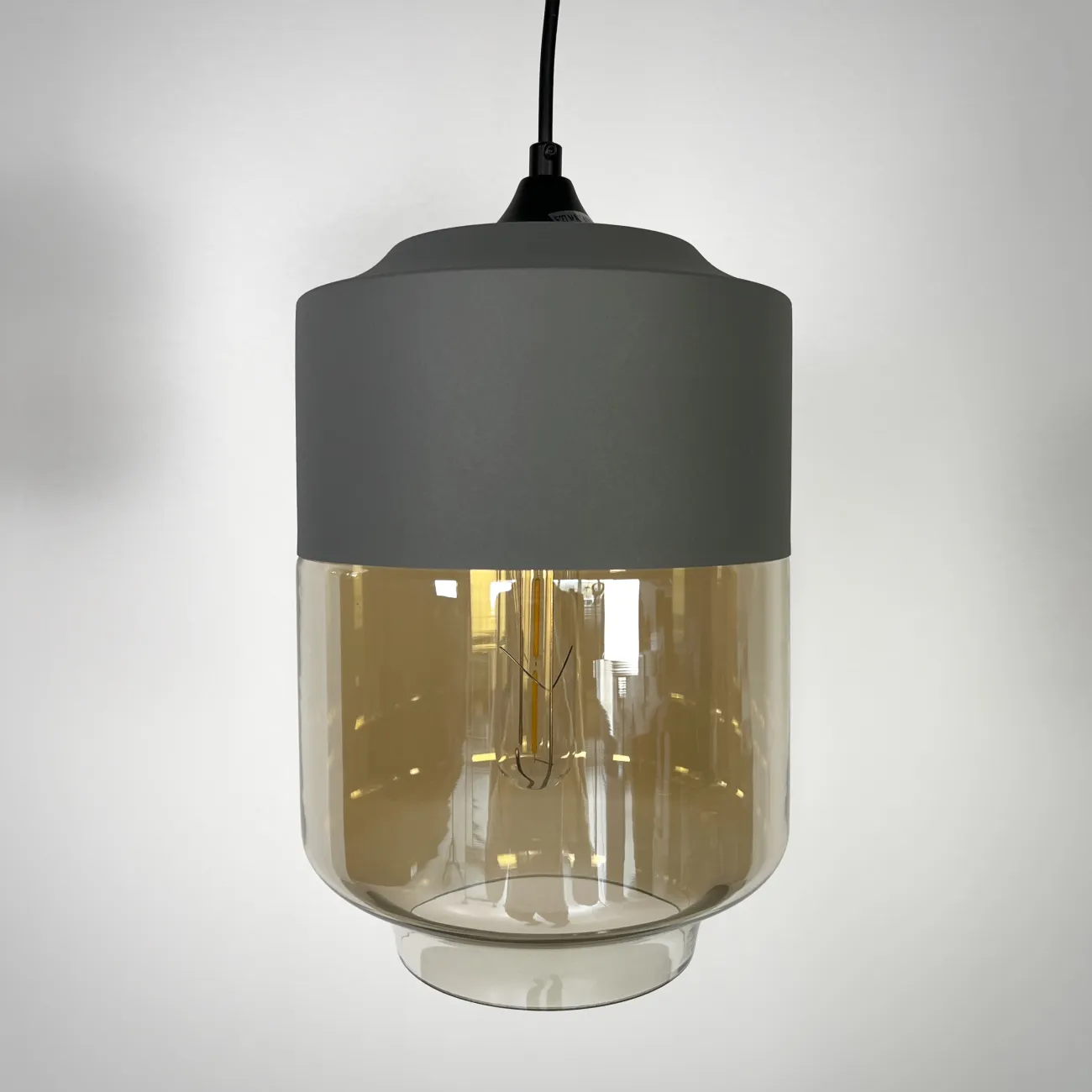 Подвесной светильник NORD A D18 Gray/Amber от ImperiumLoft