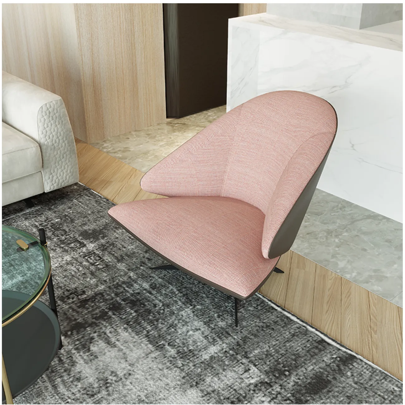 Дизайнерское кресло LaLume-KK00263 Дизайнерское кресло LaLume-KK00263