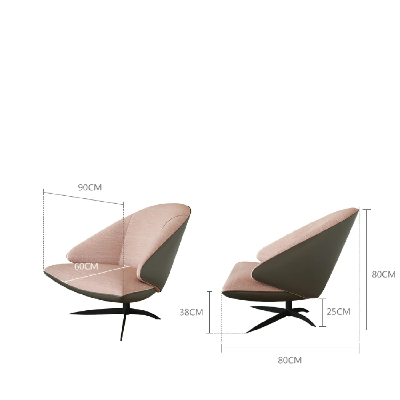 Дизайнерское кресло LaLume-KK00263 Дизайнерское кресло LaLume-KK00263