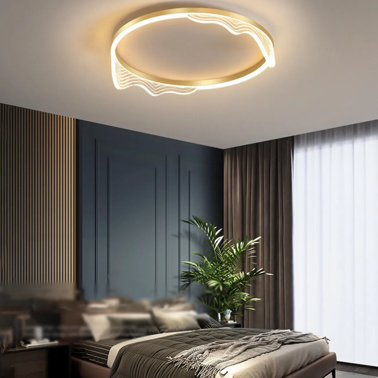 Потолочный светильник IZELIN D40 Brass от ImperiumLoft Потолочный светильник IZELIN D40 Brass от ImperiumLoft