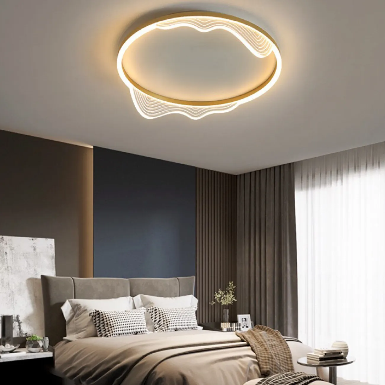 Потолочный светильник IZELIN D40 Brass от ImperiumLoft Потолочный светильник IZELIN D40 Brass от ImperiumLoft