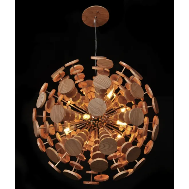 Люстра Wooden Glowworm Sphere от LaLume