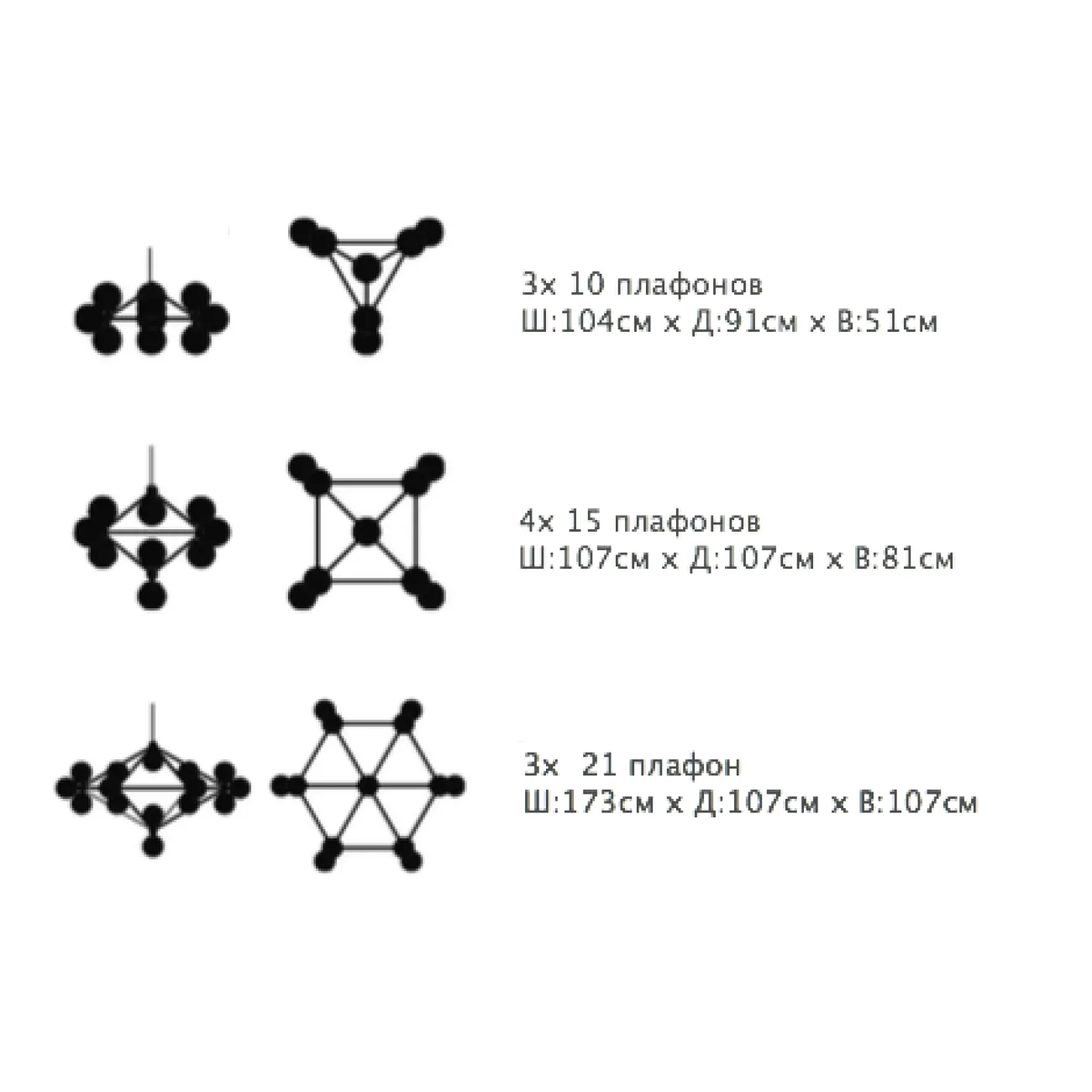 Люстра Modo Chandelier 15 Globes от ImperiumLoft Люстра Modo Chandelier 15 Globes от ImperiumLoft