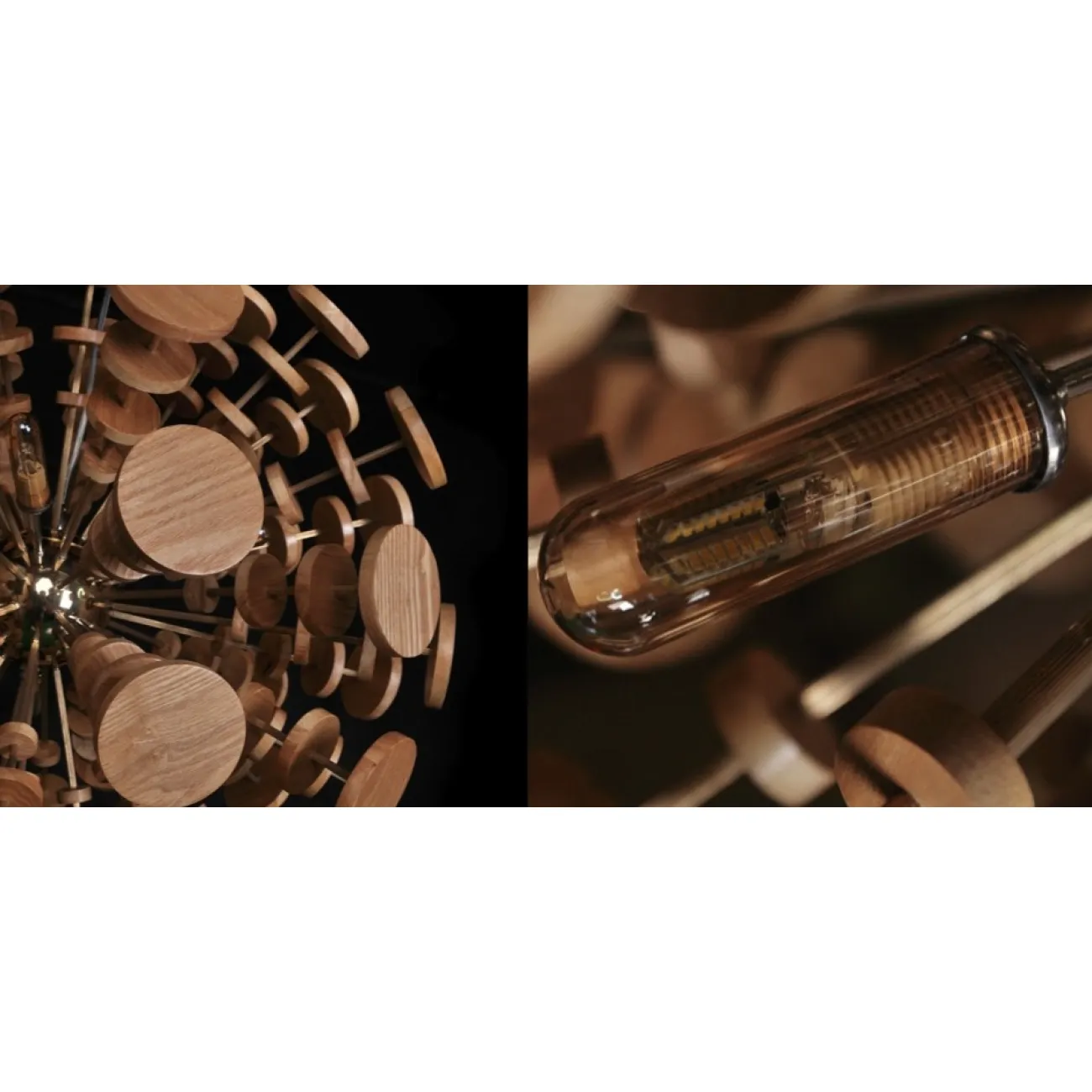 Люстра Wooden Glowworm Sphere от LaLume