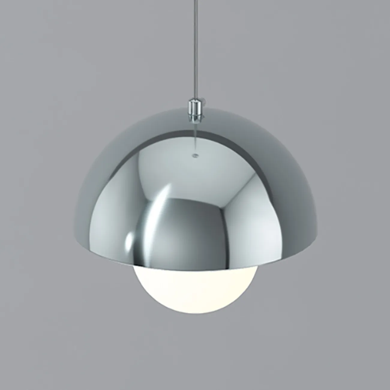 Готовая комбинация подвесных светильников c тремя шарообразными плафонами TEODOR TRIO White