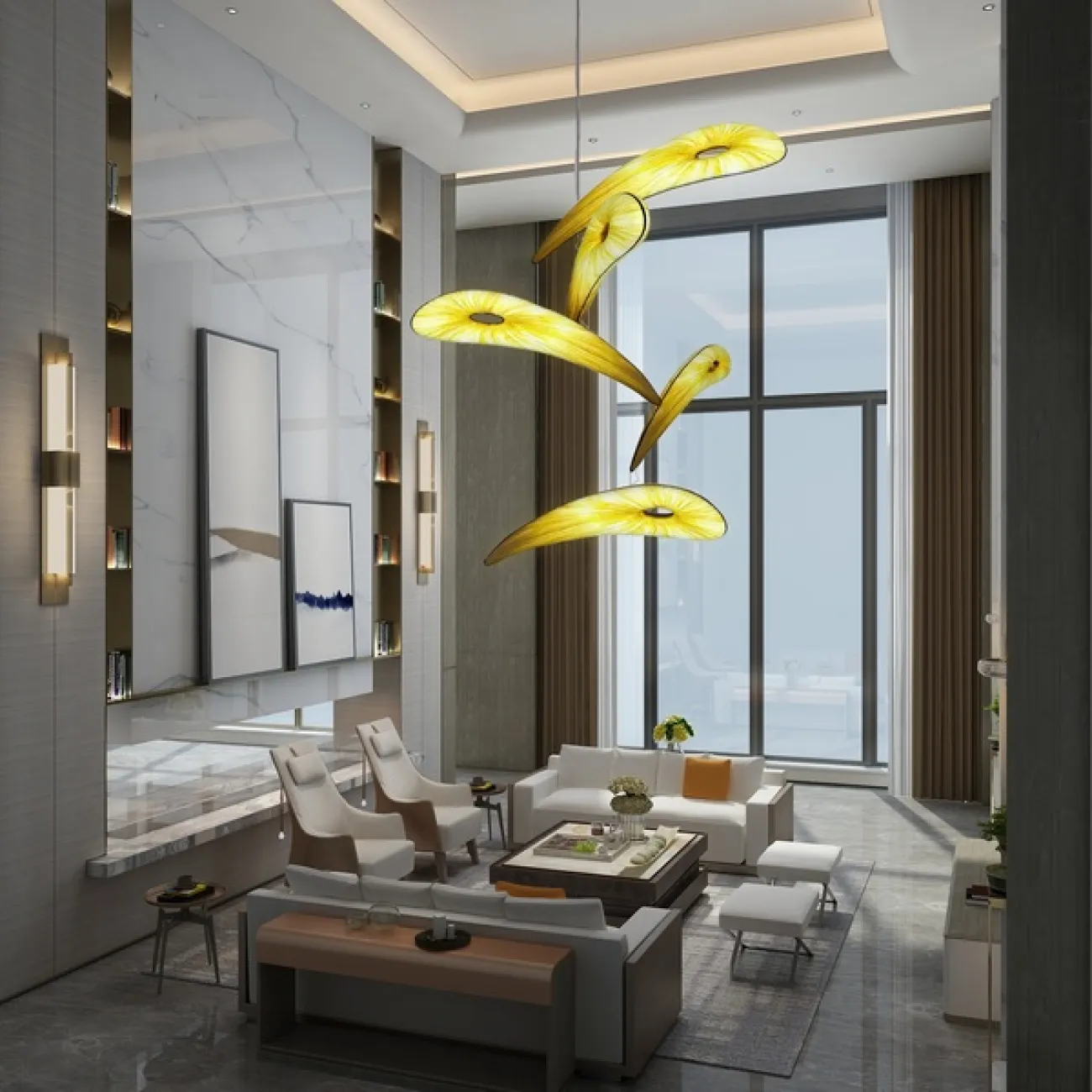 Люстра Aqua Creations Lighting FISH L60 от ImperiumLoft