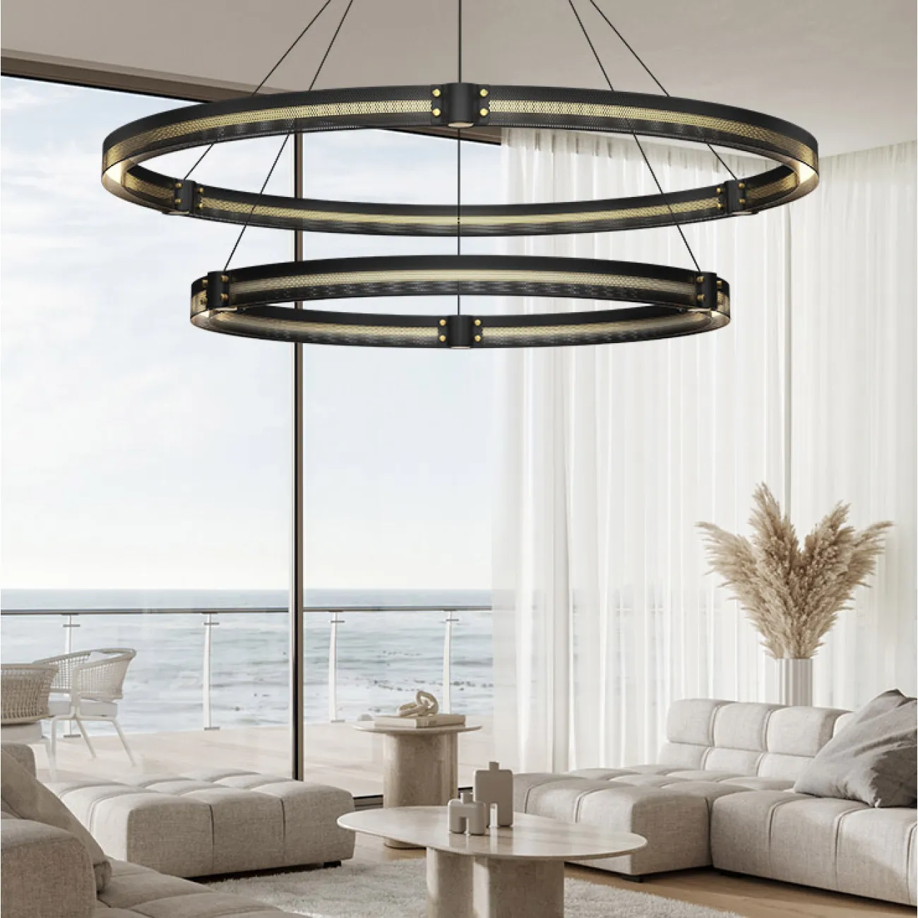 Подвесная люстра HALLVIG D72 от ImperiumLoft