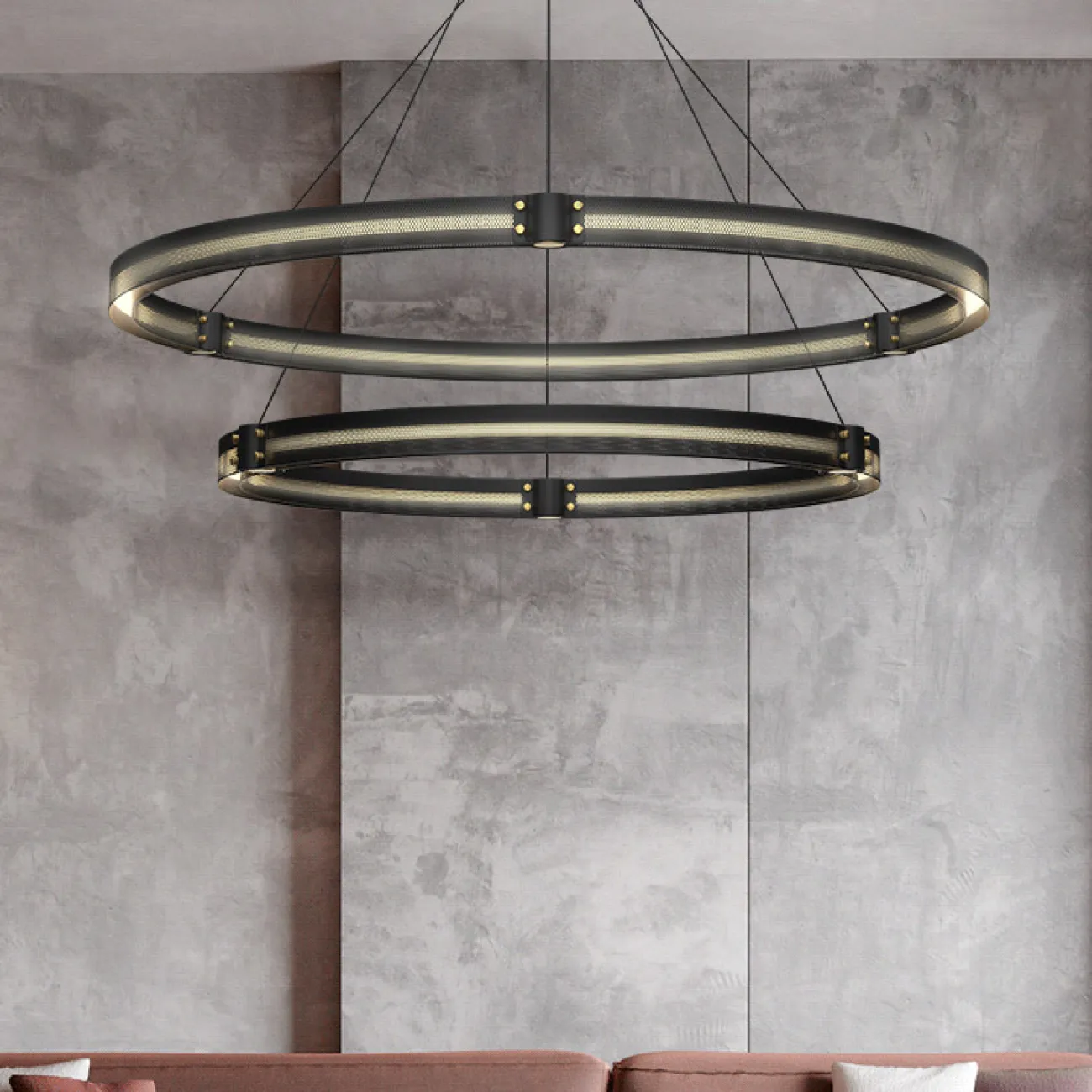 Подвесная люстра HALLVIG D72 от ImperiumLoft