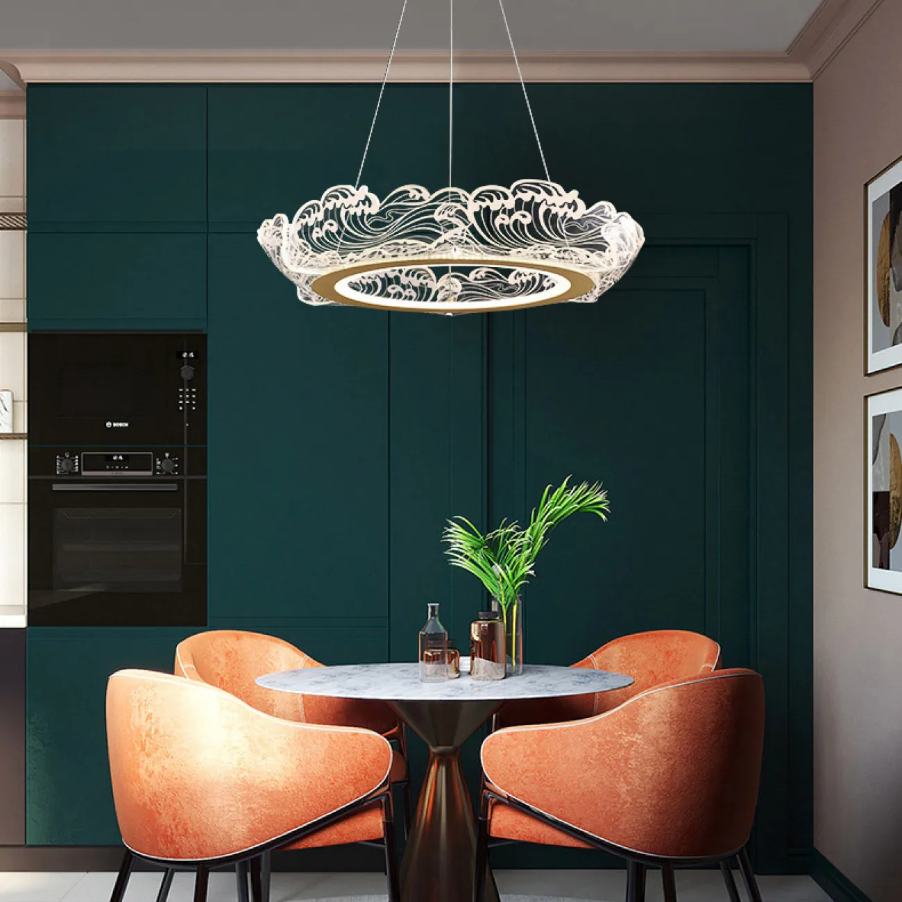 Подвесная люстра MARIBEL D85 от ImperiumLoft