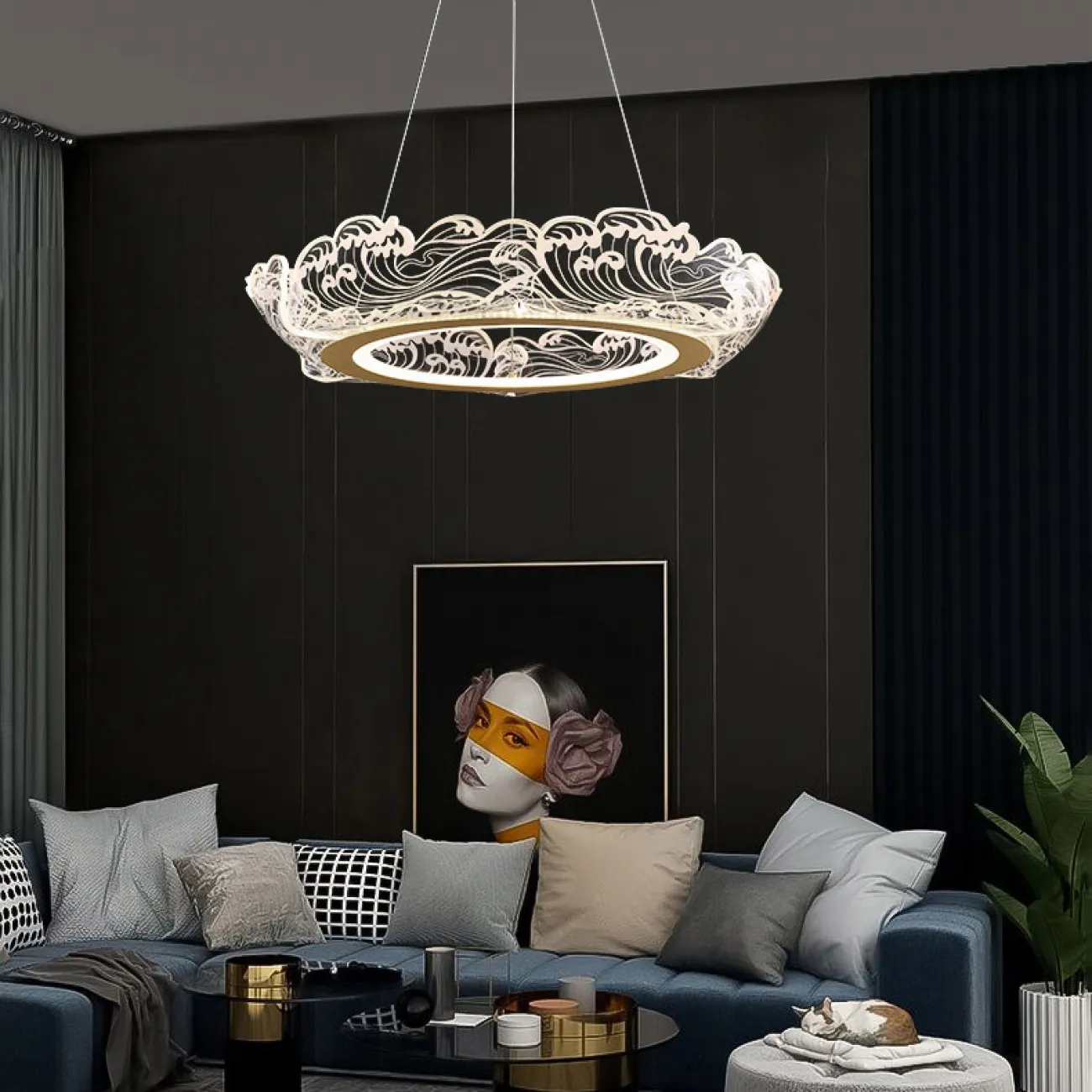 Подвесная люстра MARIBEL D85 от ImperiumLoft