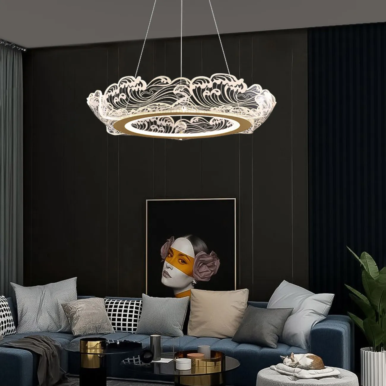 Подвесная люстра MARIBEL D65 от ImperiumLoft