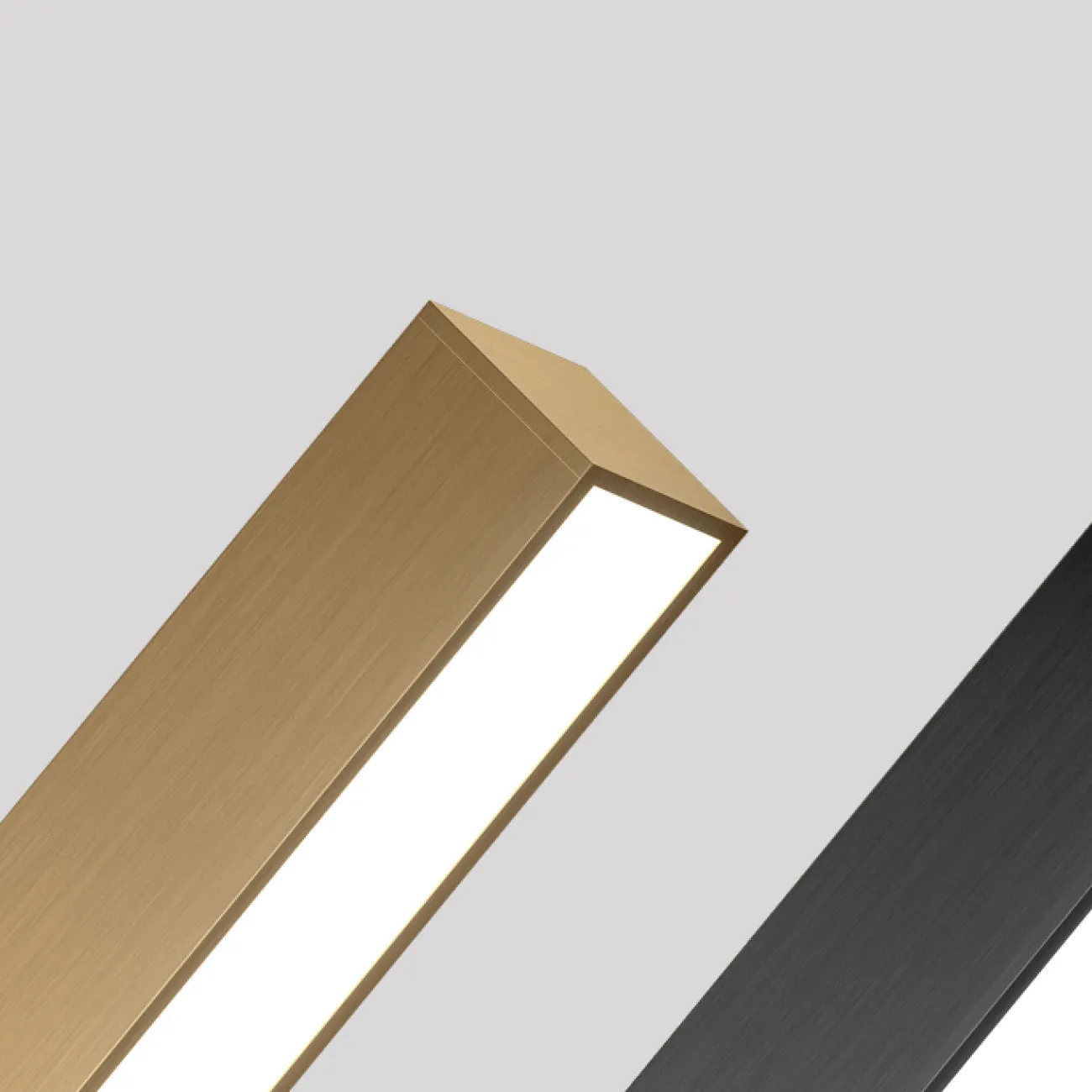 Подвесной светильник HELKEN DUO L95+135 Brass от ImperiumLoft