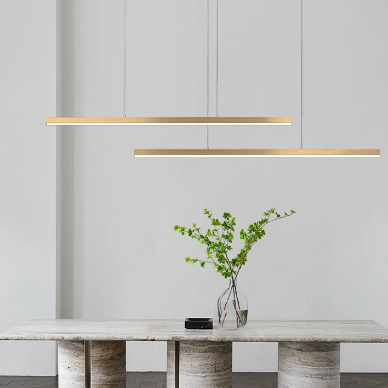 Подвесной светильник HELKEN L115 Brass от ImperiumLoft
