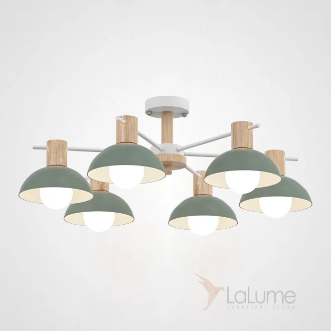 Люстра на штанге DOS D68 Green от ImperiumLoft Люстра на штанге DOS D68 Green от ImperiumLoft
