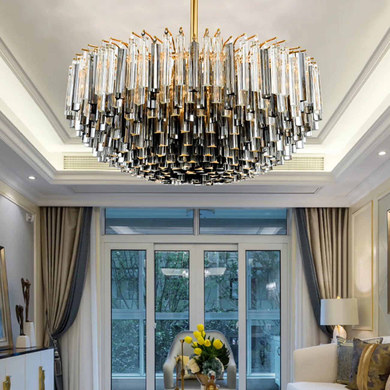 Подвесная люстра SMOKY D100 от ImperiumLoft Подвесная люстра SMOKY D100 от ImperiumLoft