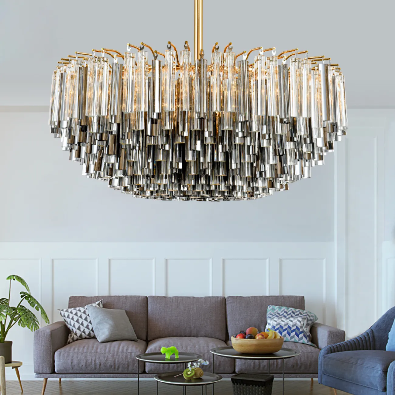 Подвесная люстра SMOKY D100 от ImperiumLoft Подвесная люстра SMOKY D100 от ImperiumLoft