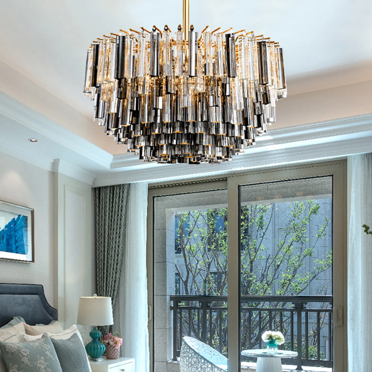 Подвесная люстра SMOKY D100 от ImperiumLoft Подвесная люстра SMOKY D100 от ImperiumLoft