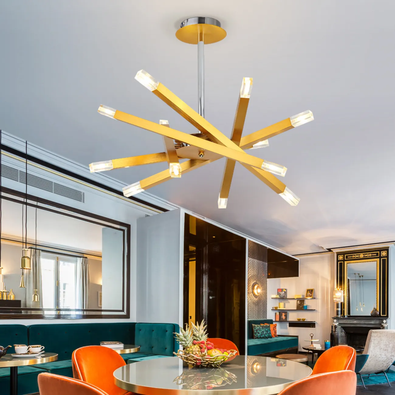 Люстра на штанге SNAP от ImperiumLoft