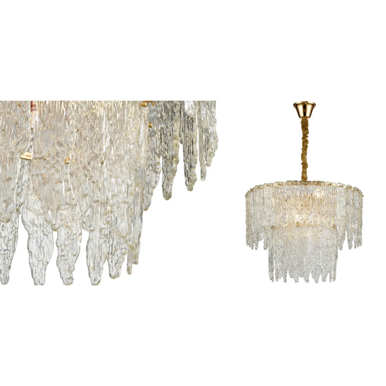Люстра Cold Heart Chandelier two