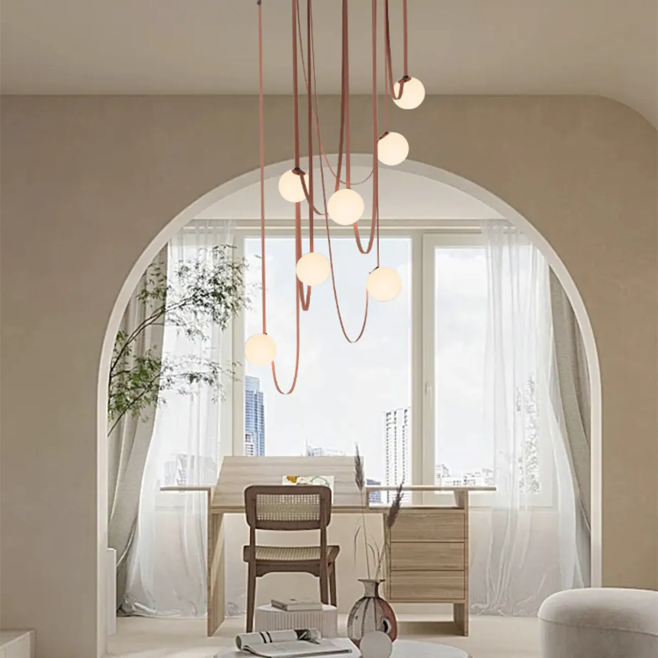 Подвесной светильник NUTTA BALL L3 от ImperiumLoft