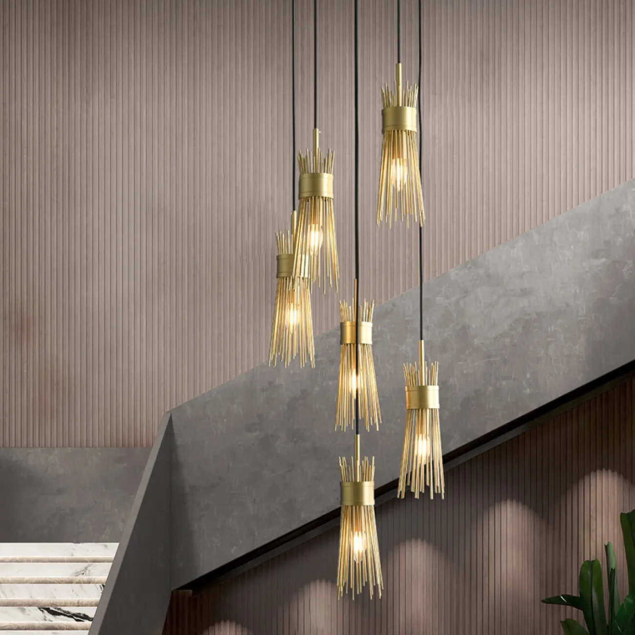 Подвесной светильник GISKEN MORE L4 от ImperiumLoft