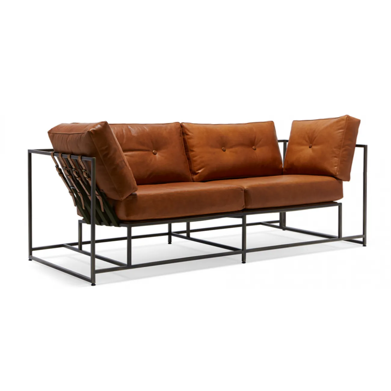 Двухместный диван Two Seat Encounter Leather Sofa designed by Stephen Kenn and Simon Miller in 2014 от LaLume