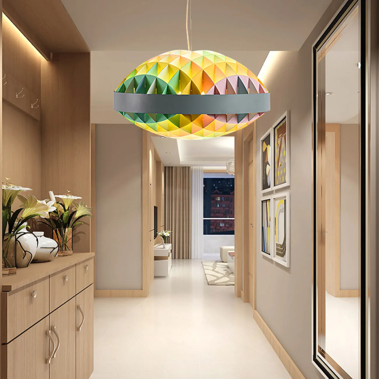 Дизайнерская люстра TINT от ImperiumLoft