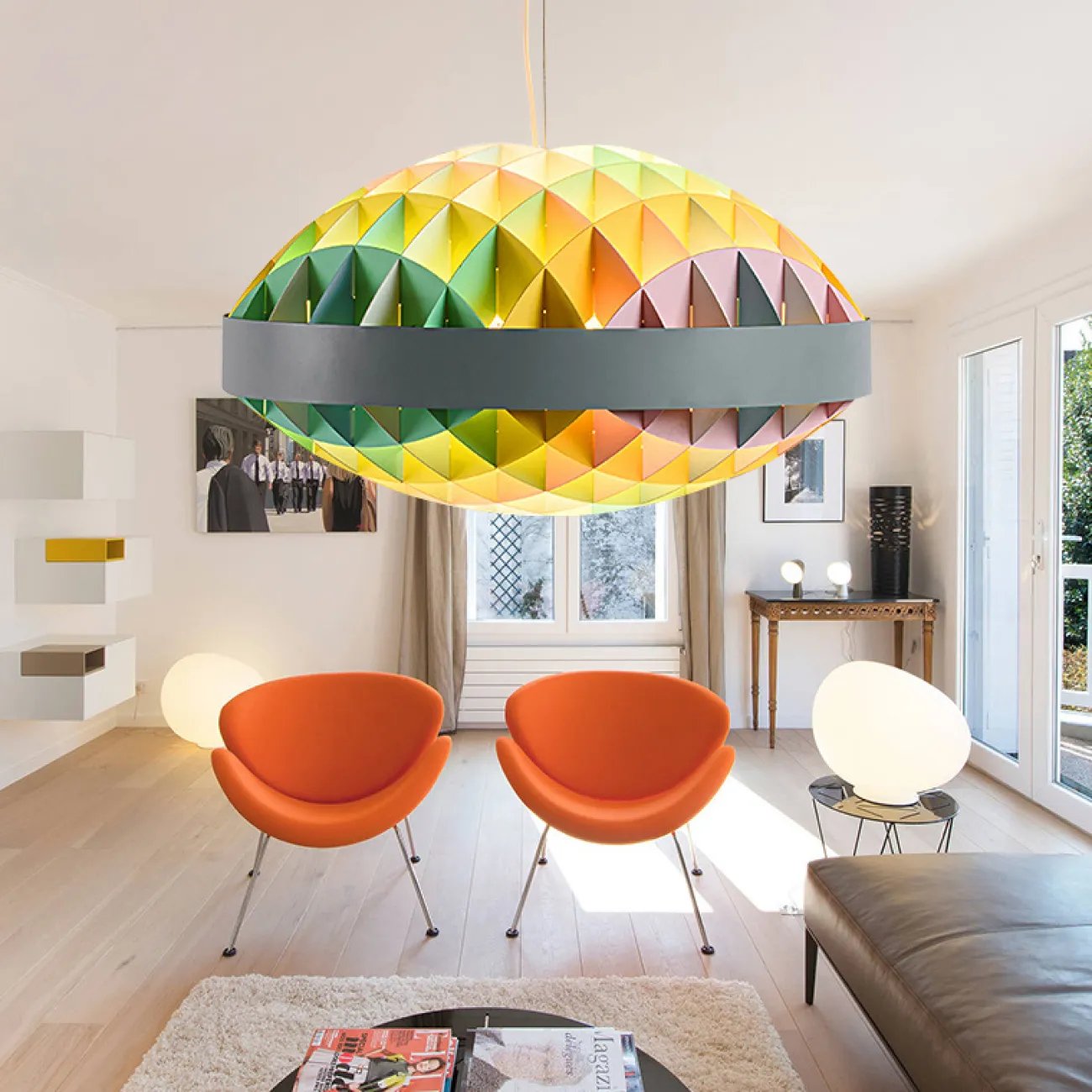 Дизайнерская люстра TINT от ImperiumLoft