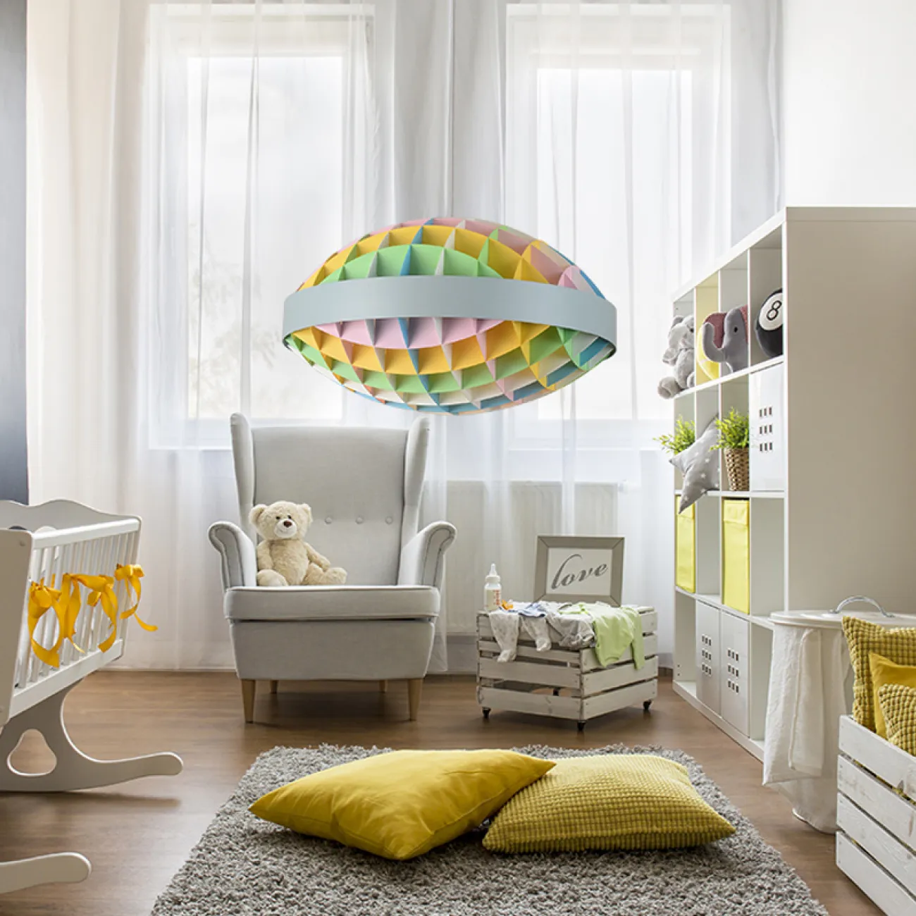 Дизайнерская люстра TINT от ImperiumLoft