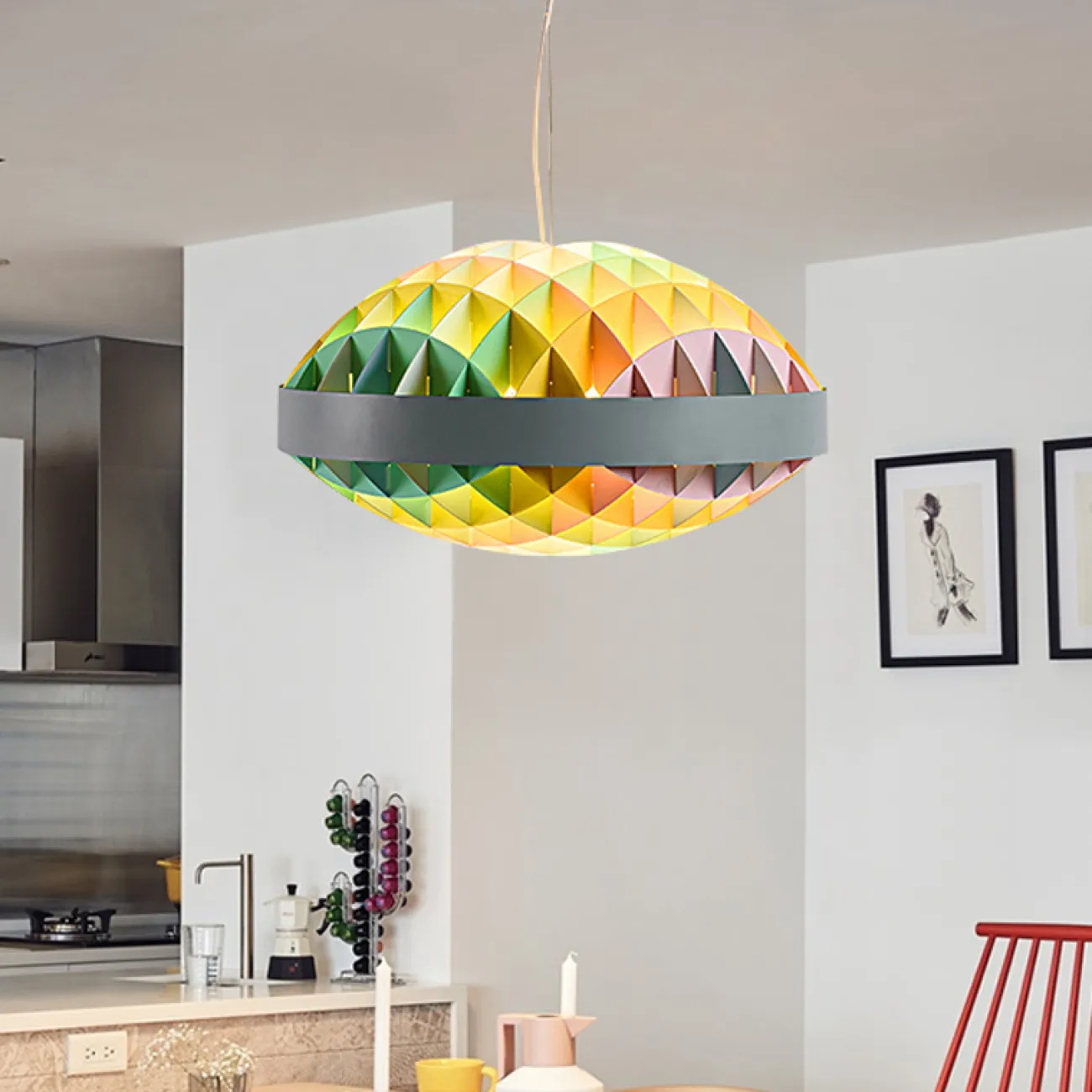 Дизайнерская люстра TINT от ImperiumLoft