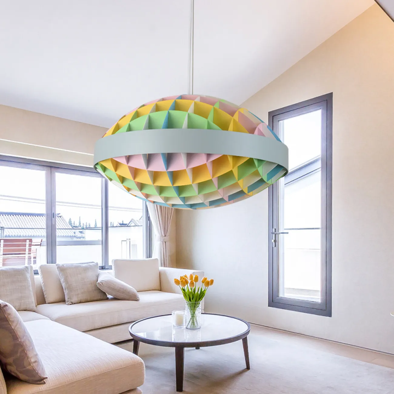 Дизайнерская люстра TINT от ImperiumLoft