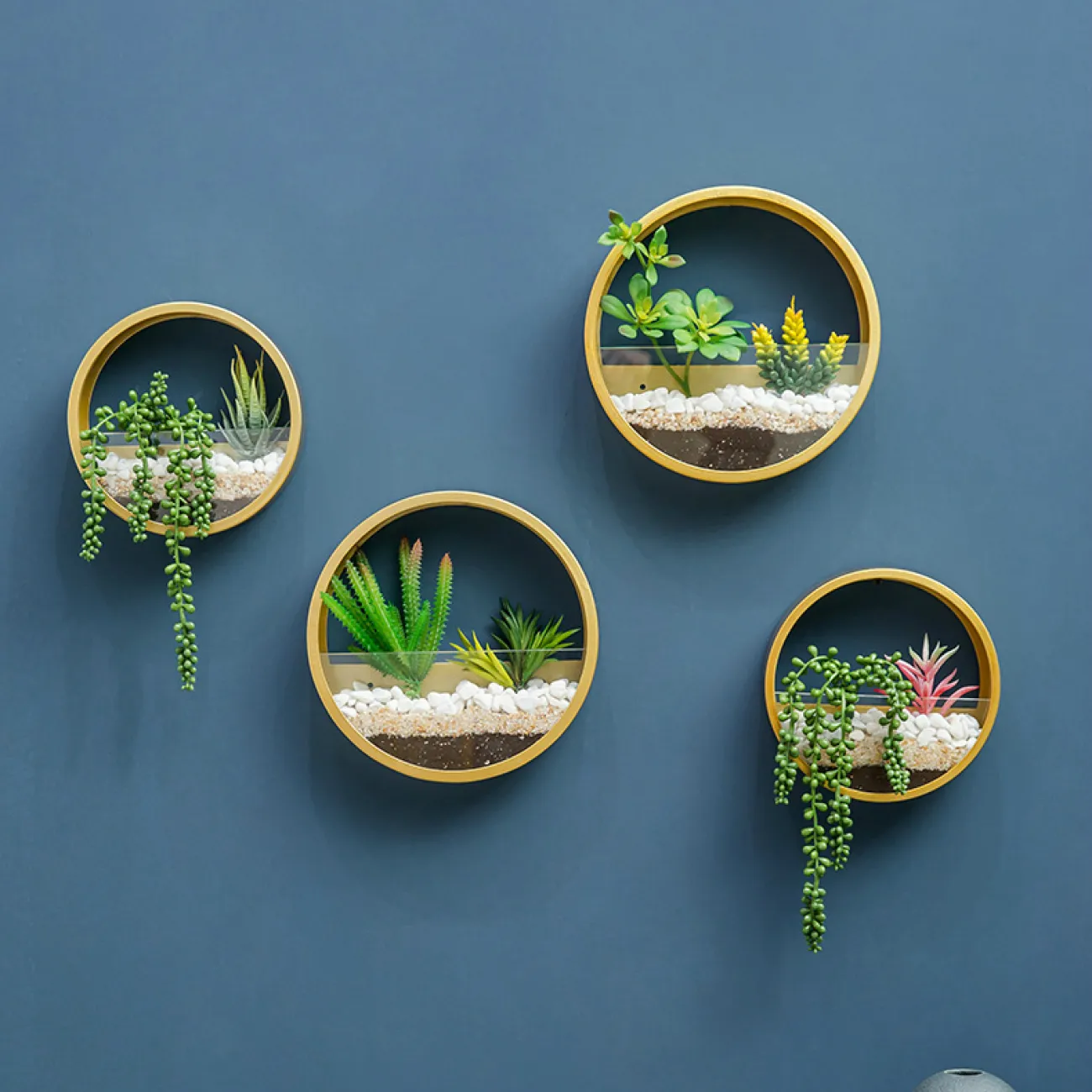 Дизайнерская настенная ваза LaLume-KKK00266 