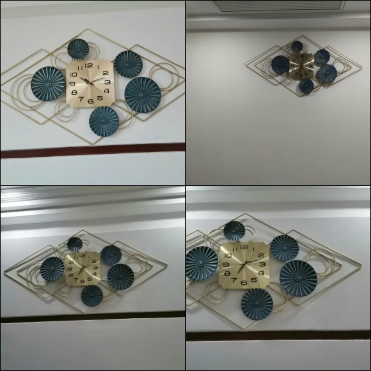 Дизайнерский настенный декор часы LaLume-KKK00307