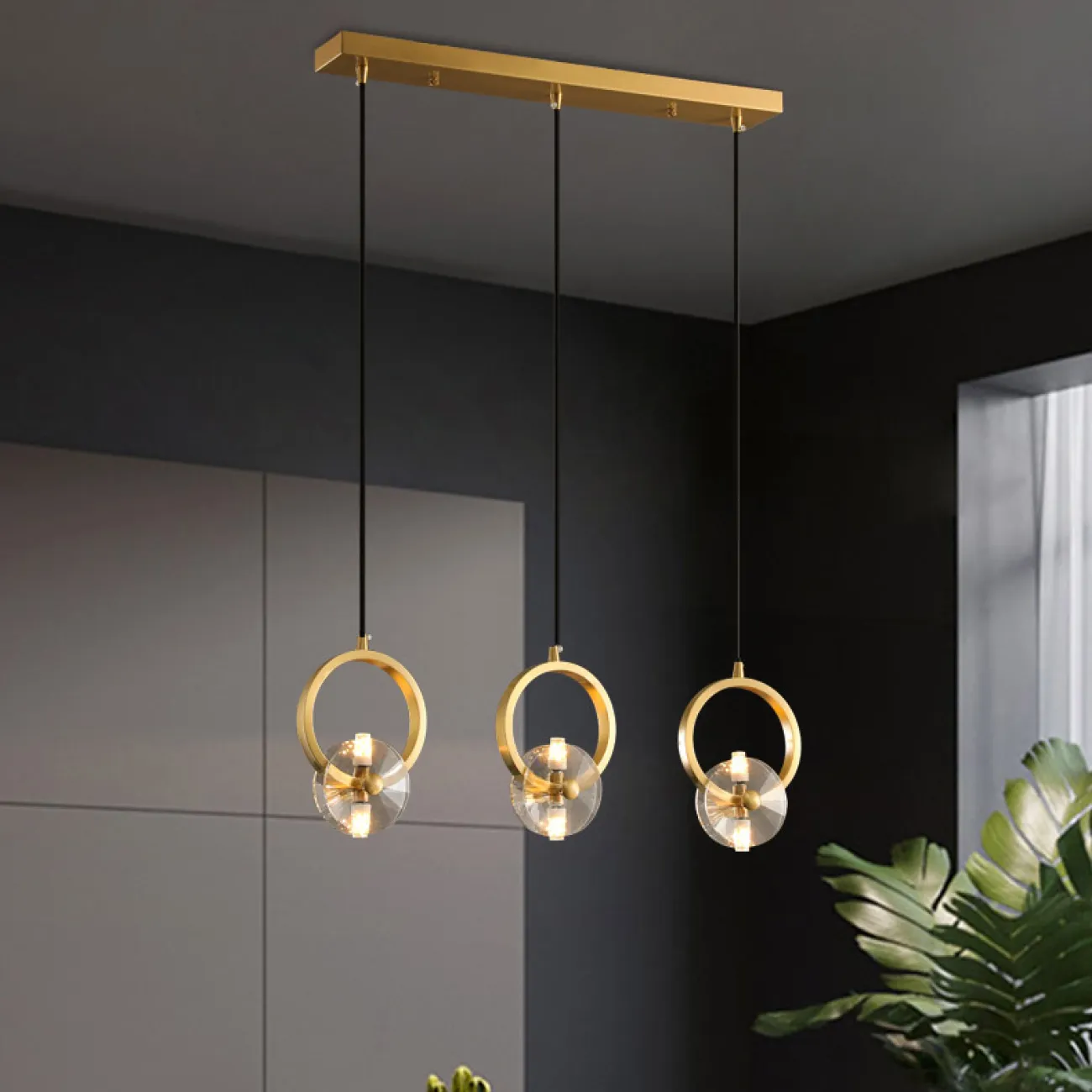 Подвесной светильник ADONICA MORE Диск от ImperiumLoft