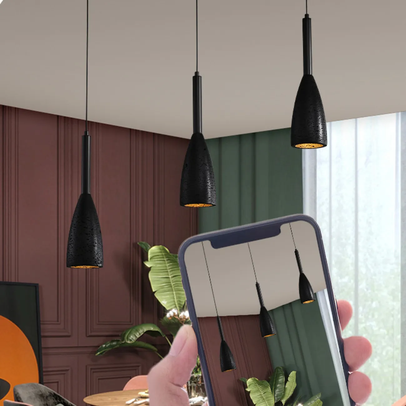 Подвесной светильник DALBY STONE от ImperiumLoft