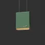 Светодиодный подвесной светильник BOOK 2 H20*17 Green от ImperiumLoft