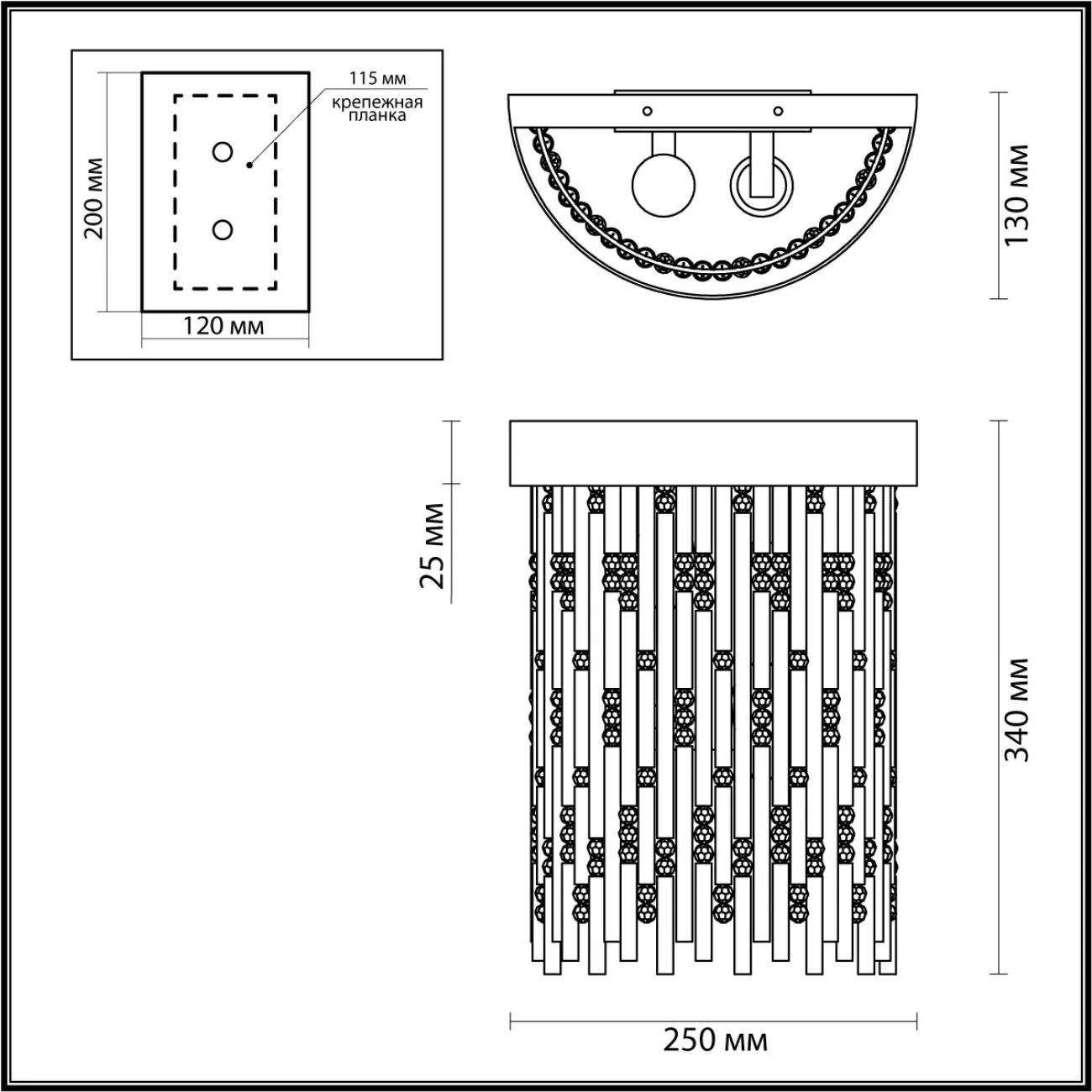 Настенный светильник SEZGAERIN WALL от ImperiumLoft Настенный светильник SEZGAERIN WALL от ImperiumLoft