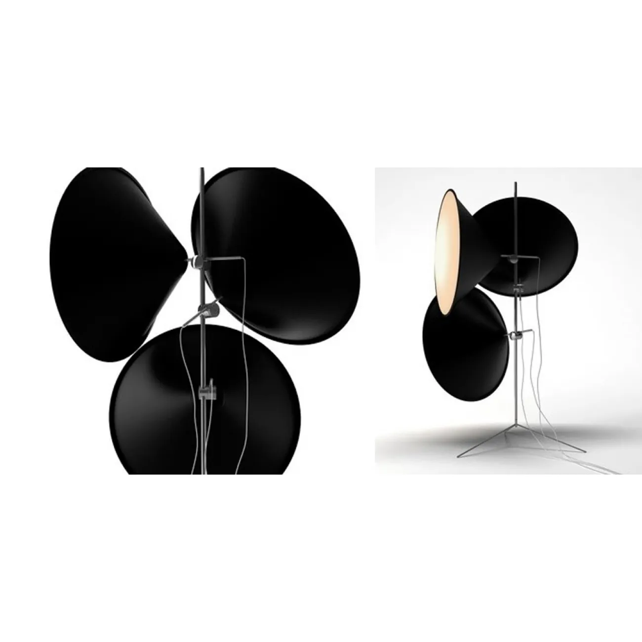 Торшер Tom Dixon Cone Black designed by Tom Dixon от LaLume