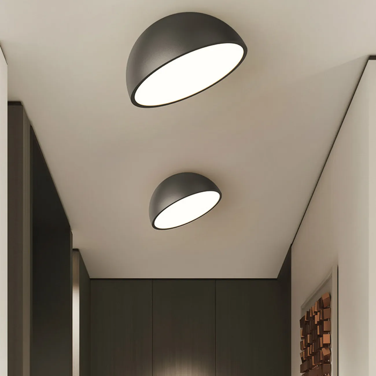 Потолочный светильник SELDEN D20 Black от ImperiumLoft