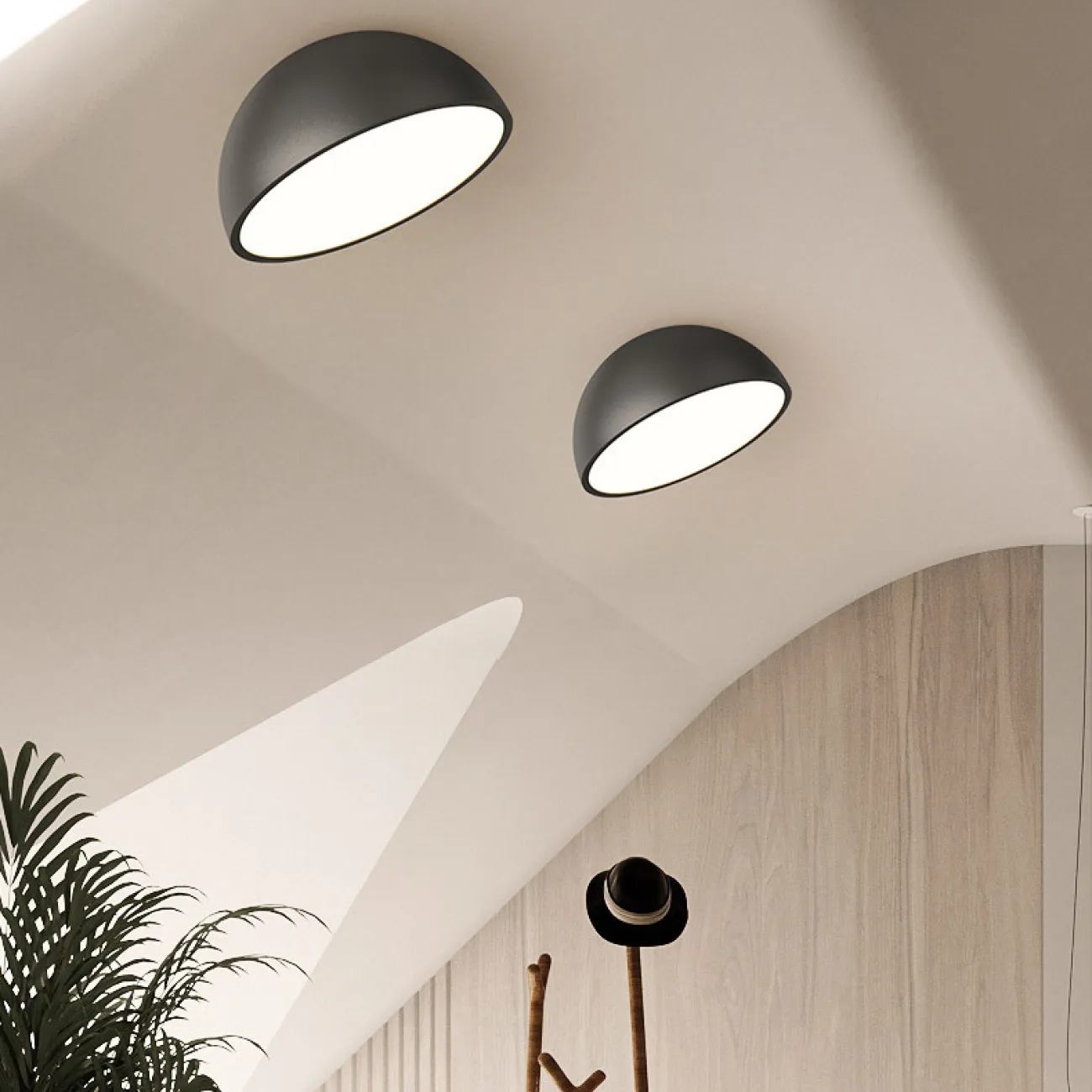 Потолочный светильник SELDEN D20 Black от ImperiumLoft