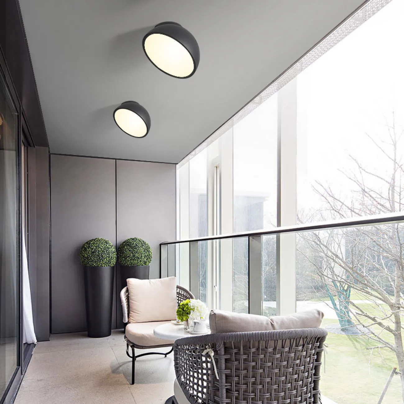 Потолочный светильник SELDEN D20 Black от ImperiumLoft